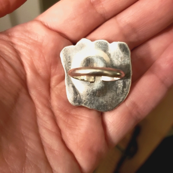 Vintage Sterling Silver Turquoise Ring